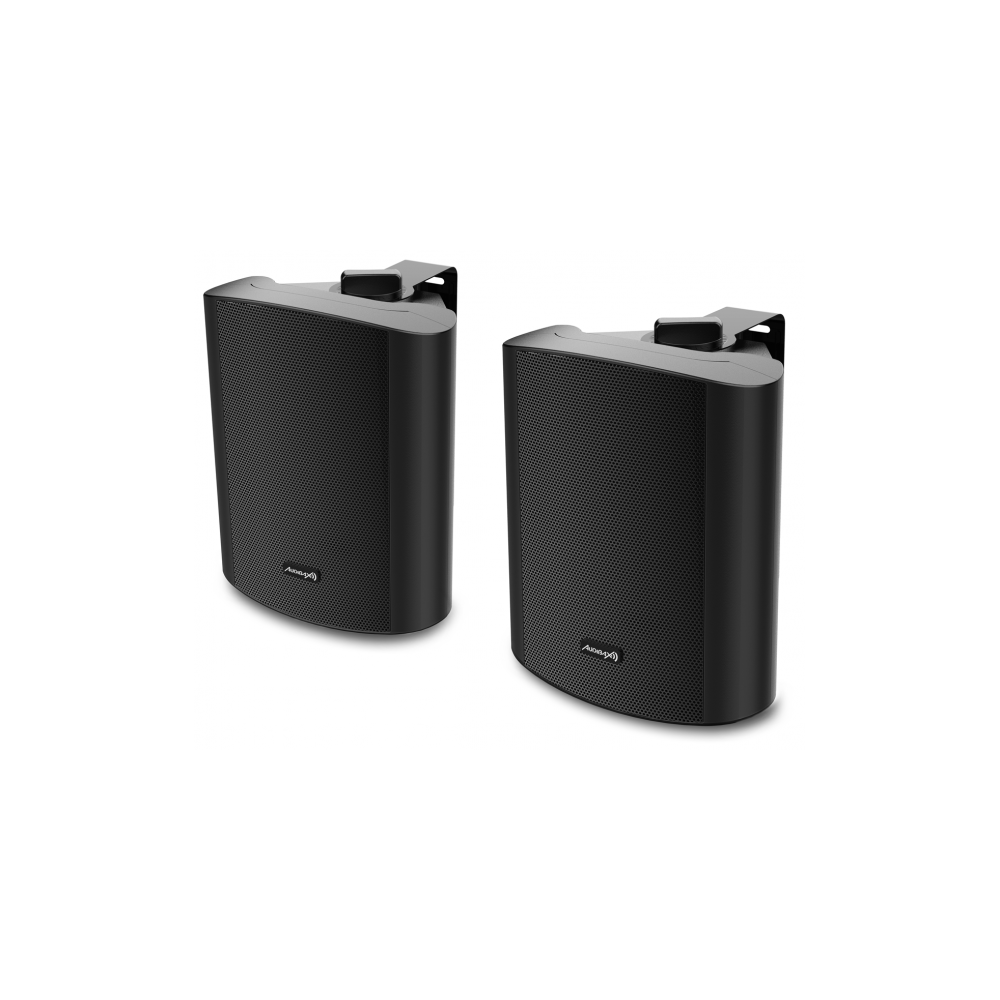 Audibax PR-52 BLACK Pareja Altavoces 100W Stereo con Soporte Audibax PR-52 BLACK Pareja Altavoces 100W Stereo con Soporte
