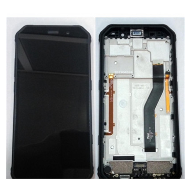 Pantalla LCD para AGM A9 mas tactil negro mas marco negro