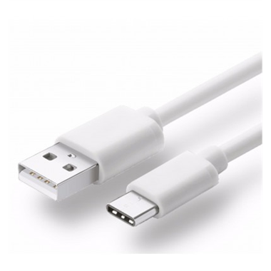 Cable USB  3.0 a  microUSB-C (TYP C) 3.1 / USB 3.0 blanco