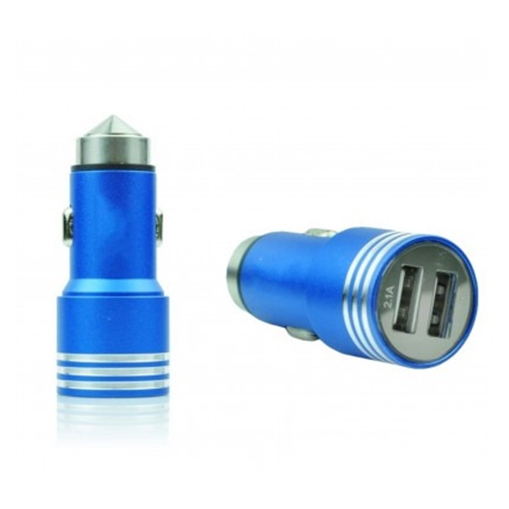 Cargador de coche 2 Salidas USB 1A Y 2.1 A