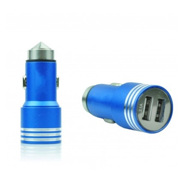 Cargador de coche 2 Salidas USB 1A Y 2.1 A