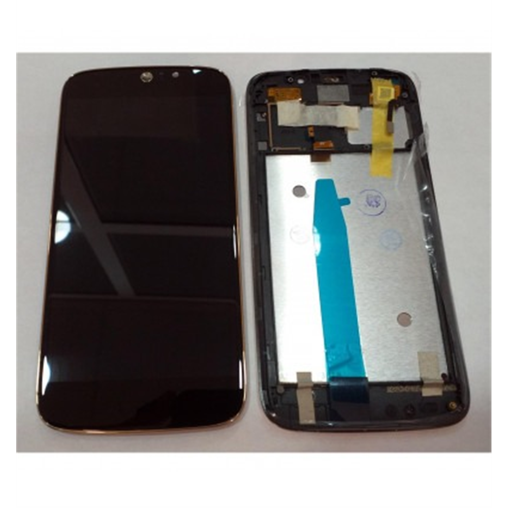 Acer Liquid Jade S pantalla lcd + tactil negro + marco dorado