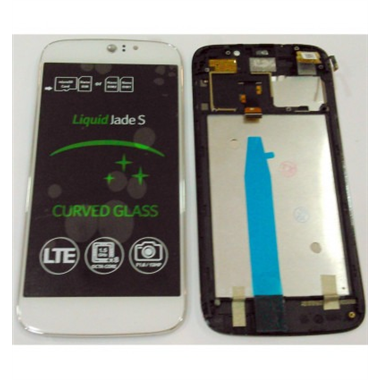 Acer Liquid Jade S pantalla lcd + tactil blanco + marco premium