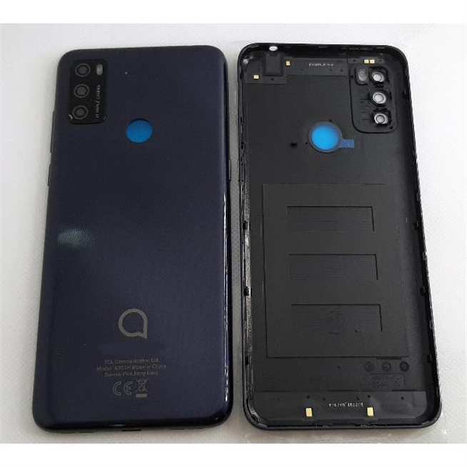 Tapa trasera o tapa bateria azul oscuro para Alcatel 1S 2021 6025 