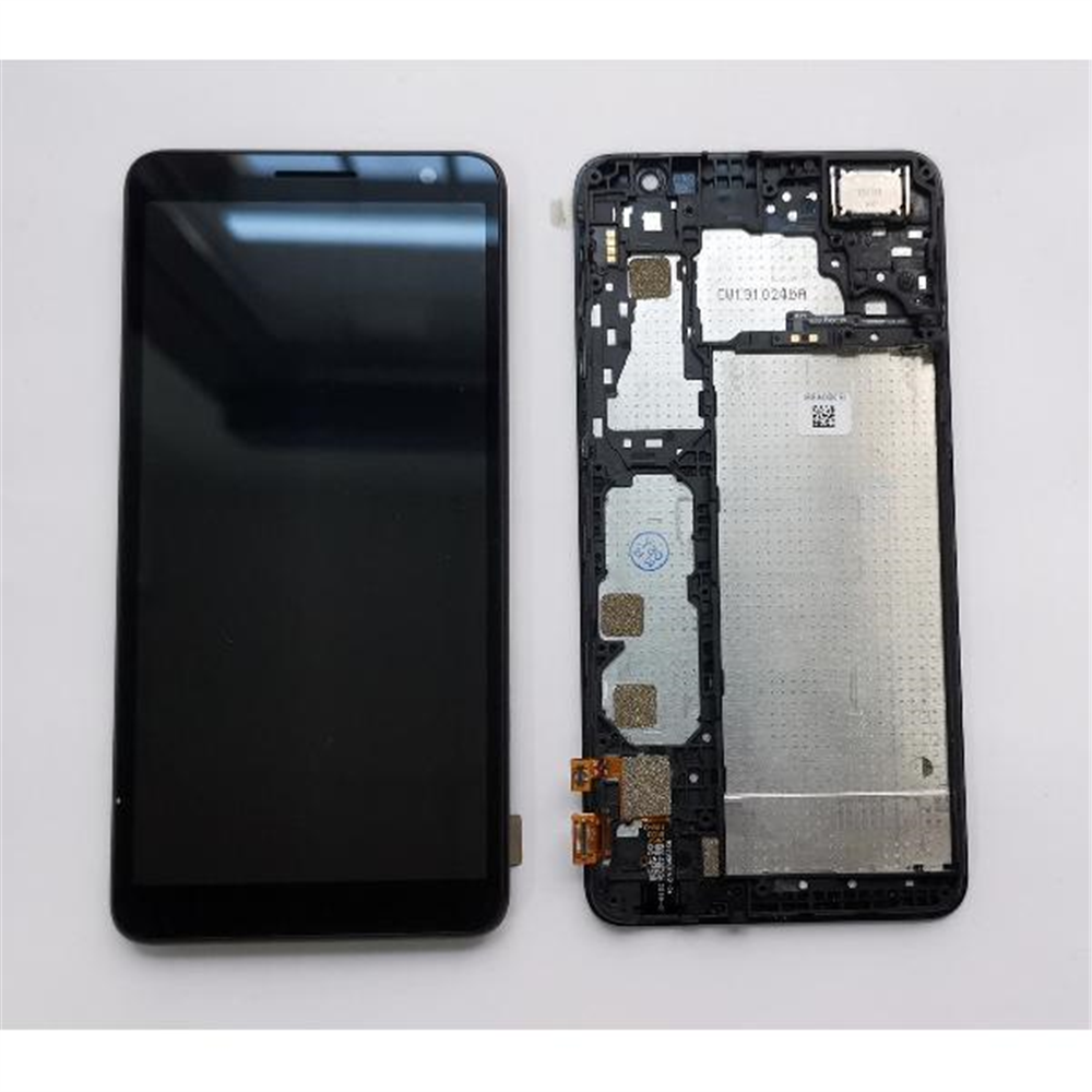 Pantalla LCD para Alcatel 1A 1B 2020 5002F 5002S 5002L 5002J 5002D mas tactil negro mas marco negro calidad premium