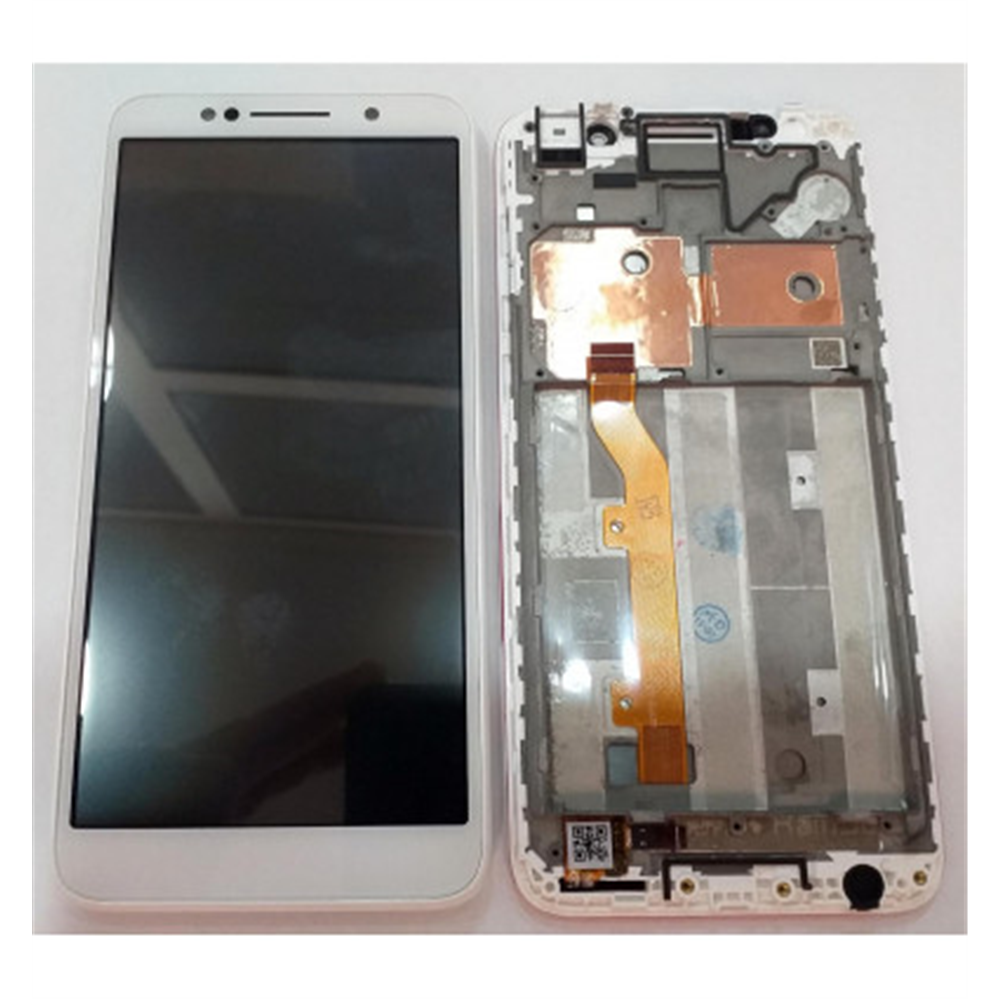Alcatel 1C 5009D pantalla lcd + tactil blanco + marco blanco
