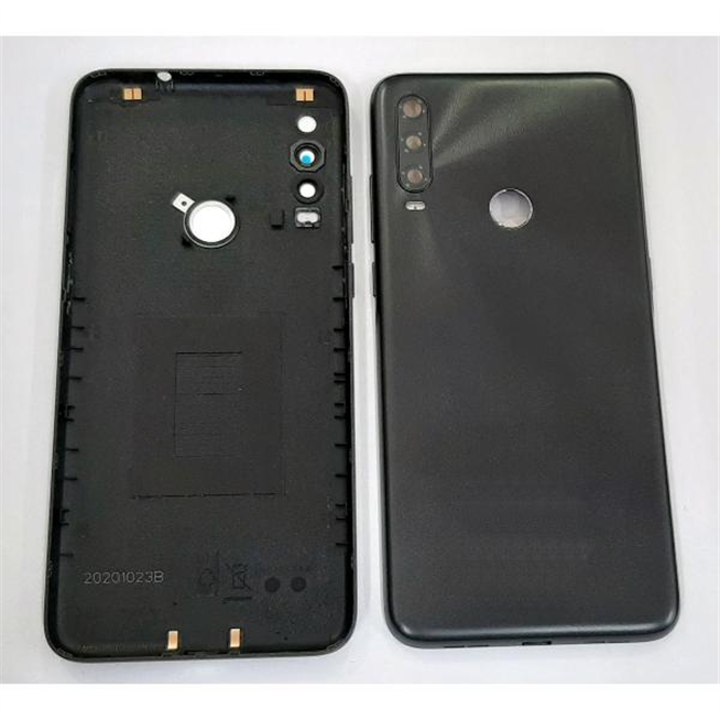 Tapa trasera o tapa bateria negra para Alcatel 1 SE 2020 5030 mas cubierta camara