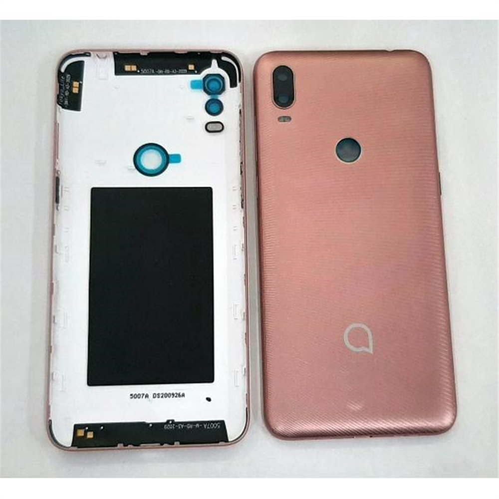 Tapa trasera o tapa bateria rosa para Alcatel 1V 2020 5007