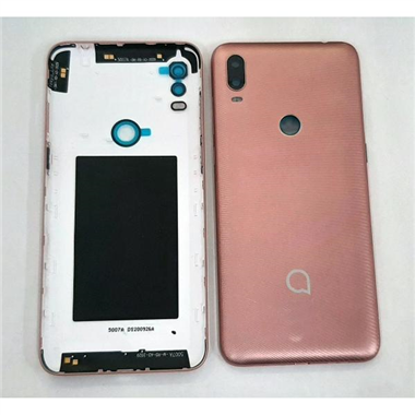 Tapa trasera o tapa bateria rosa para Alcatel 1V 2020 5007