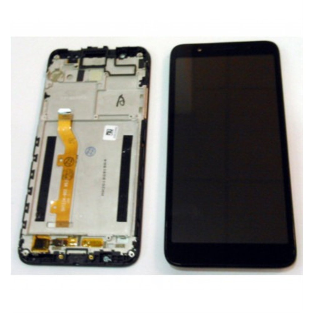 Alcatel 1X 5059 pantalla lcd + tactil negro + marco negro premium