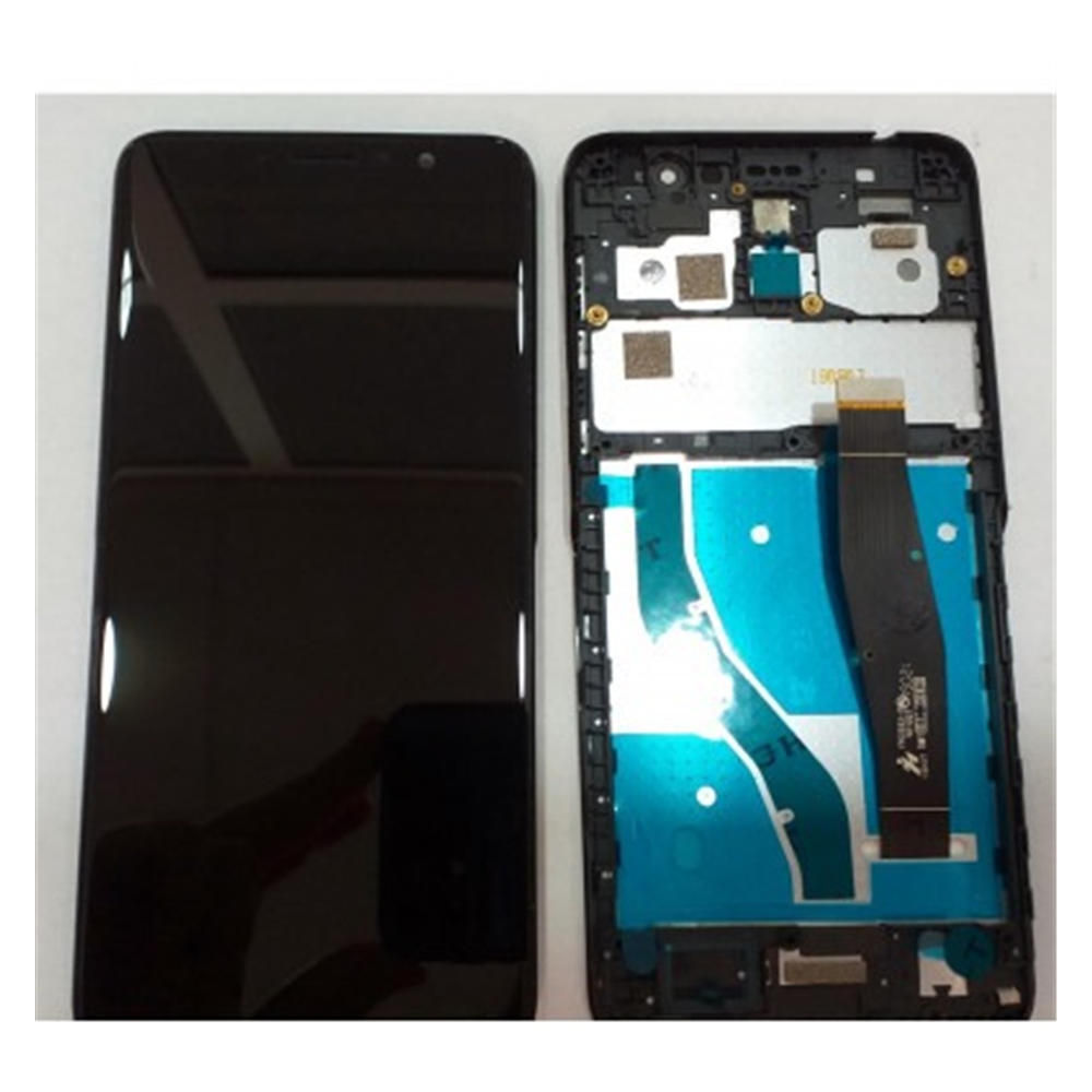 Alcatel 1X 2019 5008T 5008Y pantalla lcd + tactil negro + marco negro