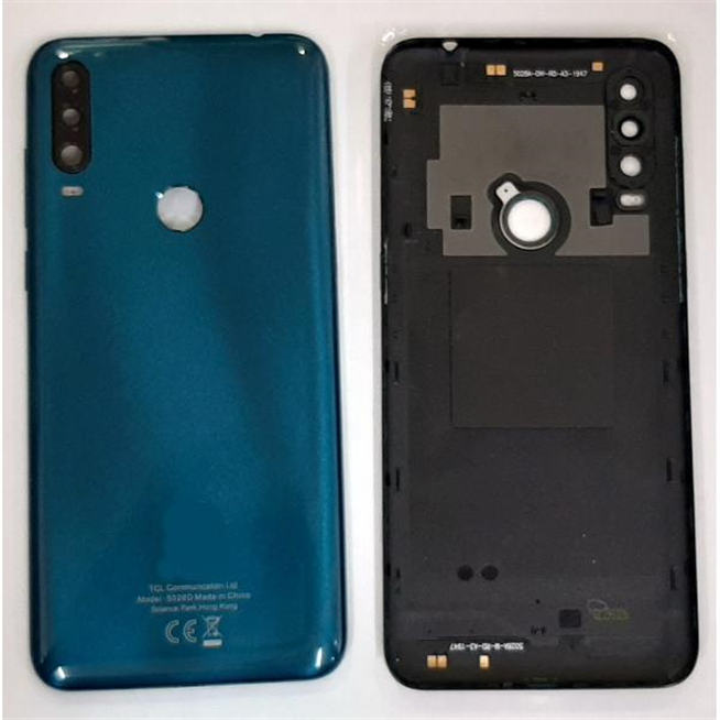 Tapa trasera o tapa bateria verde para Alcatel 1S 2020 5028