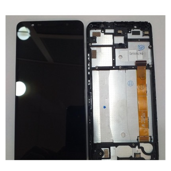 Alcatel 3C 5026D pantalla lcd + tactil negro + marco negro premium