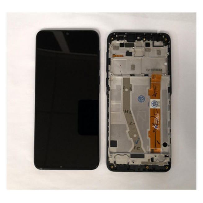 Pantalla LCD para Alcatel 3L 2019 5039D mas tactil negro mas marco azul