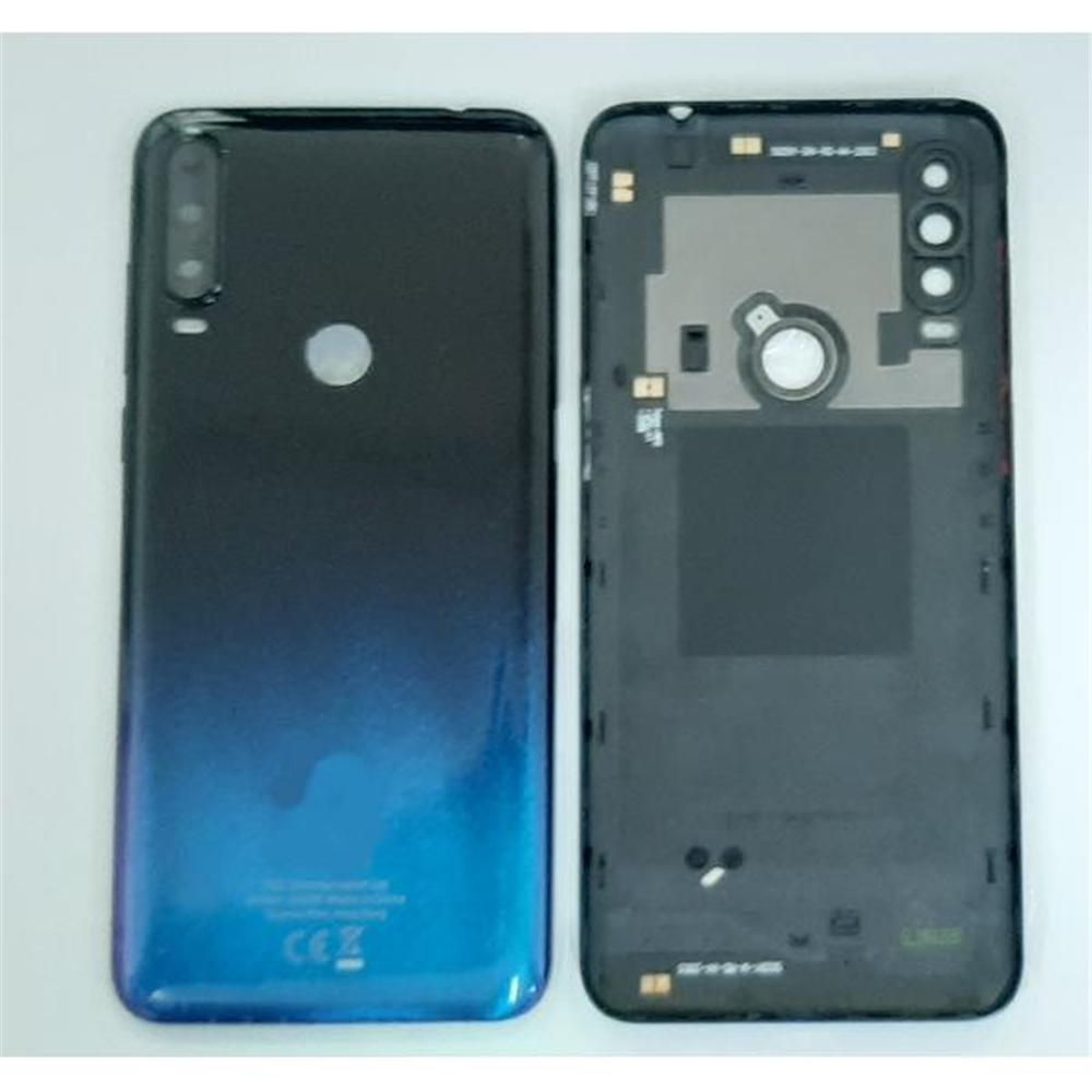 Tapa trasera o tapa bateria azul para Alcatel 3l 2020 5029