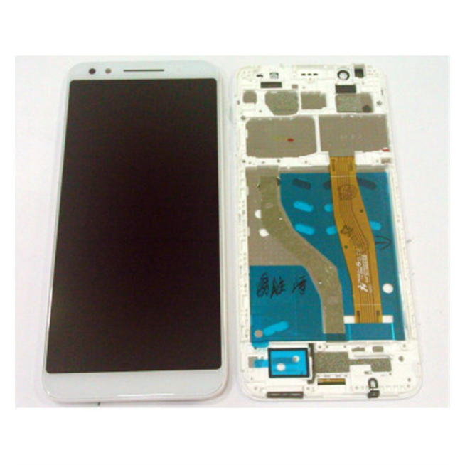 Pantalla lcd para Alcatel 3L 5034D mas tactil blanco mas marco blanco calidad premium