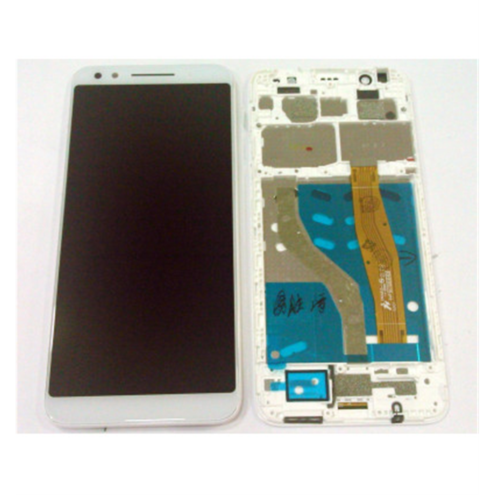 Pantalla lcd para Alcatel 3L 5034D mas tactil blanco mas marco blanco calidad premium