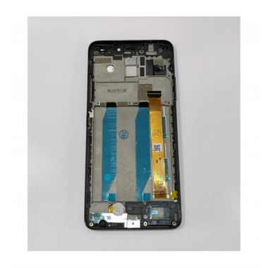 Alcatel 3V 5099 pantalla lcd + tactil negro + marco negro premium