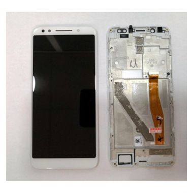 Pantalla lcd para Alcatel 3X 5058Y mas tactil blanco mas marco blanco
