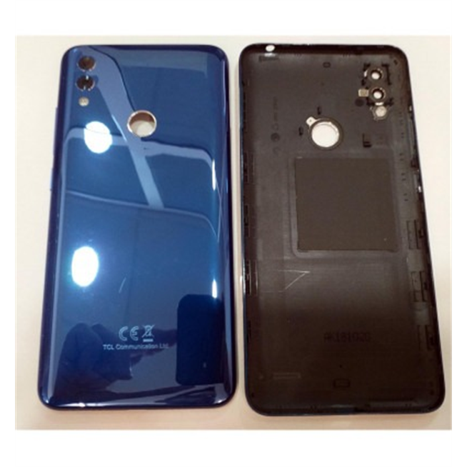 Alcatel 5V 5060D tapa trasera o tapa bateria azul