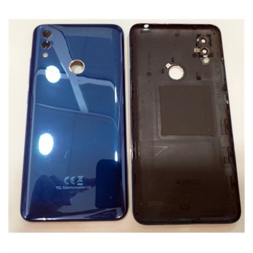 Alcatel 5V 5060D tapa trasera o tapa bateria azul