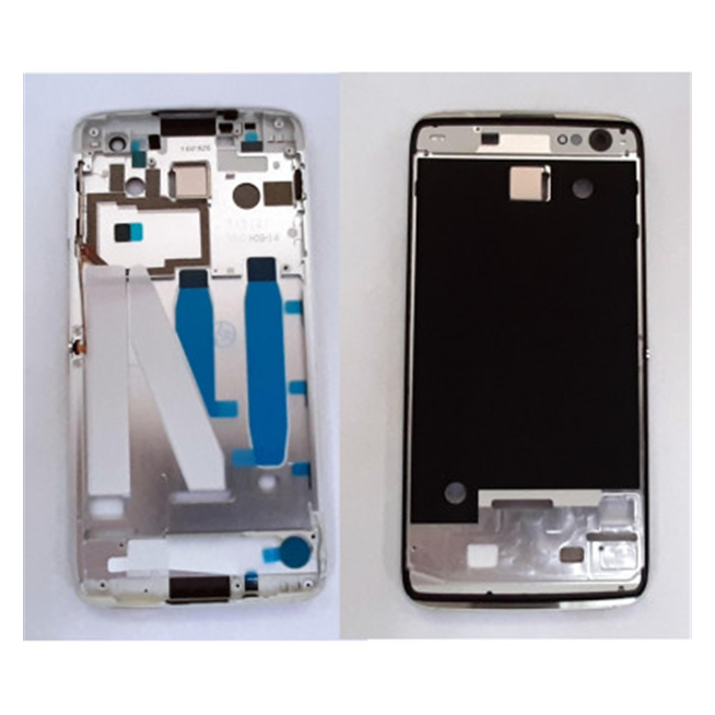 Carcasa central o marco plata para Alcatel Idol 4S OT6071 calidad premium