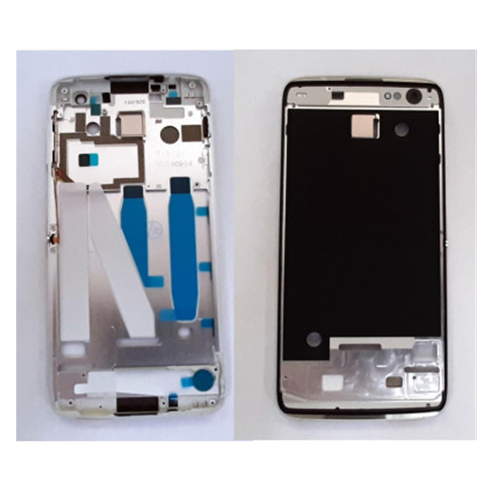 Carcasa central o marco plata para Alcatel Idol 4S OT6071 calidad premium