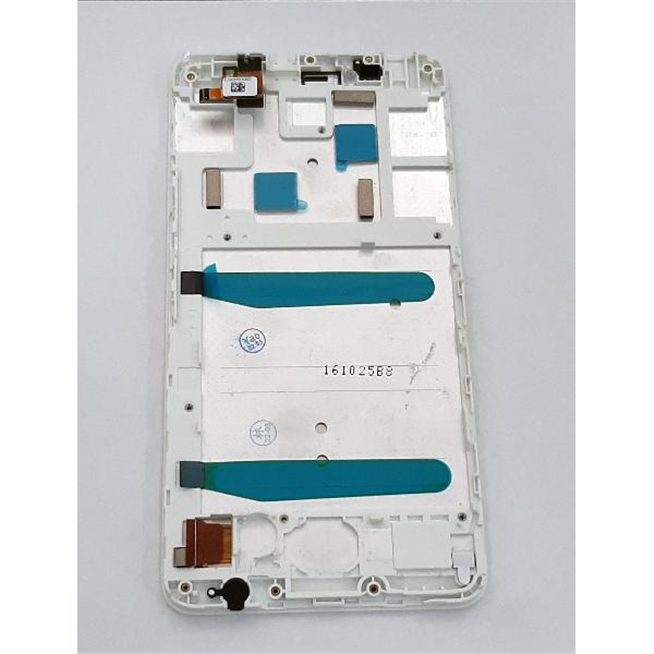 Pantalla lcd para Alcatel One Touch Pixi 4 (6) 8050D mas tactil blanco mas marco blanco calidad premium