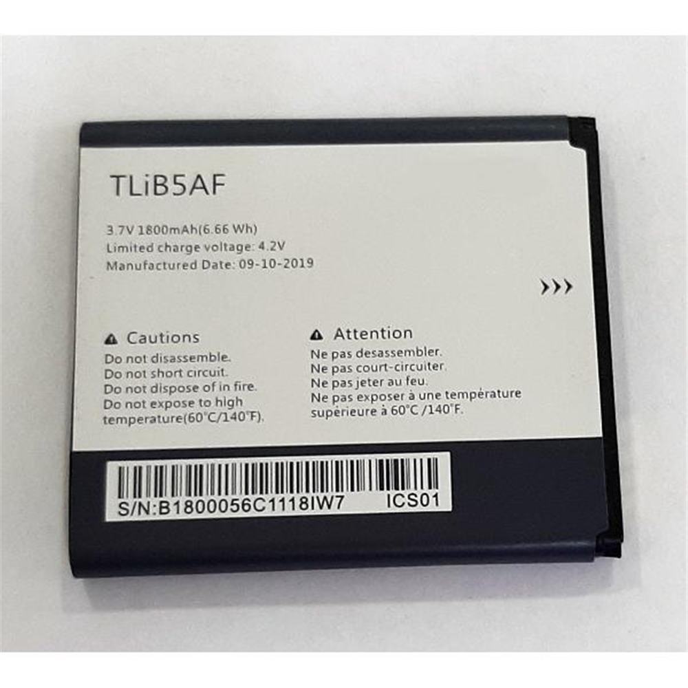 Bateria premium TLIB5AF 1800mah CAB32E0000C2 para Alcatel One Touch OT997T OT5035D