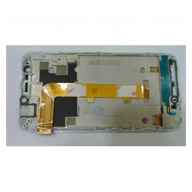 Pantalla LCD para Alcatel Pop 4 5.0 5051 mas tactil blanco mas marco blanco