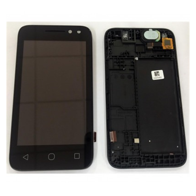 Alcatel U3 3G 4049 pantalla lcd + tactil negro + marco premium