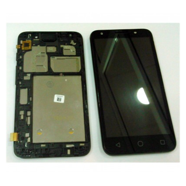 Alcatel U5 HD Premium 2 pantalla lcd + tactil negro + marco premium negro