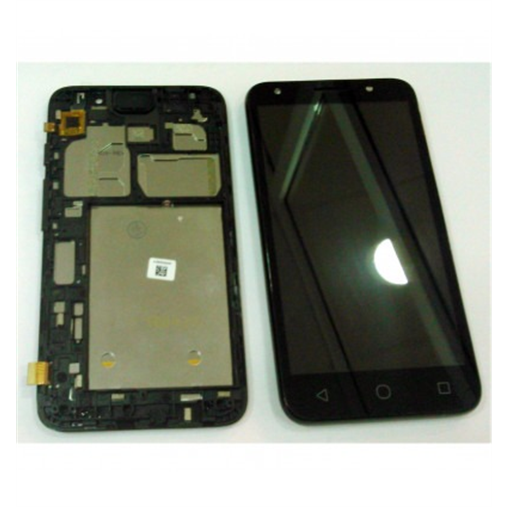 Alcatel U5 HD Premium 2 pantalla lcd + tactil negro + marco premium negro
