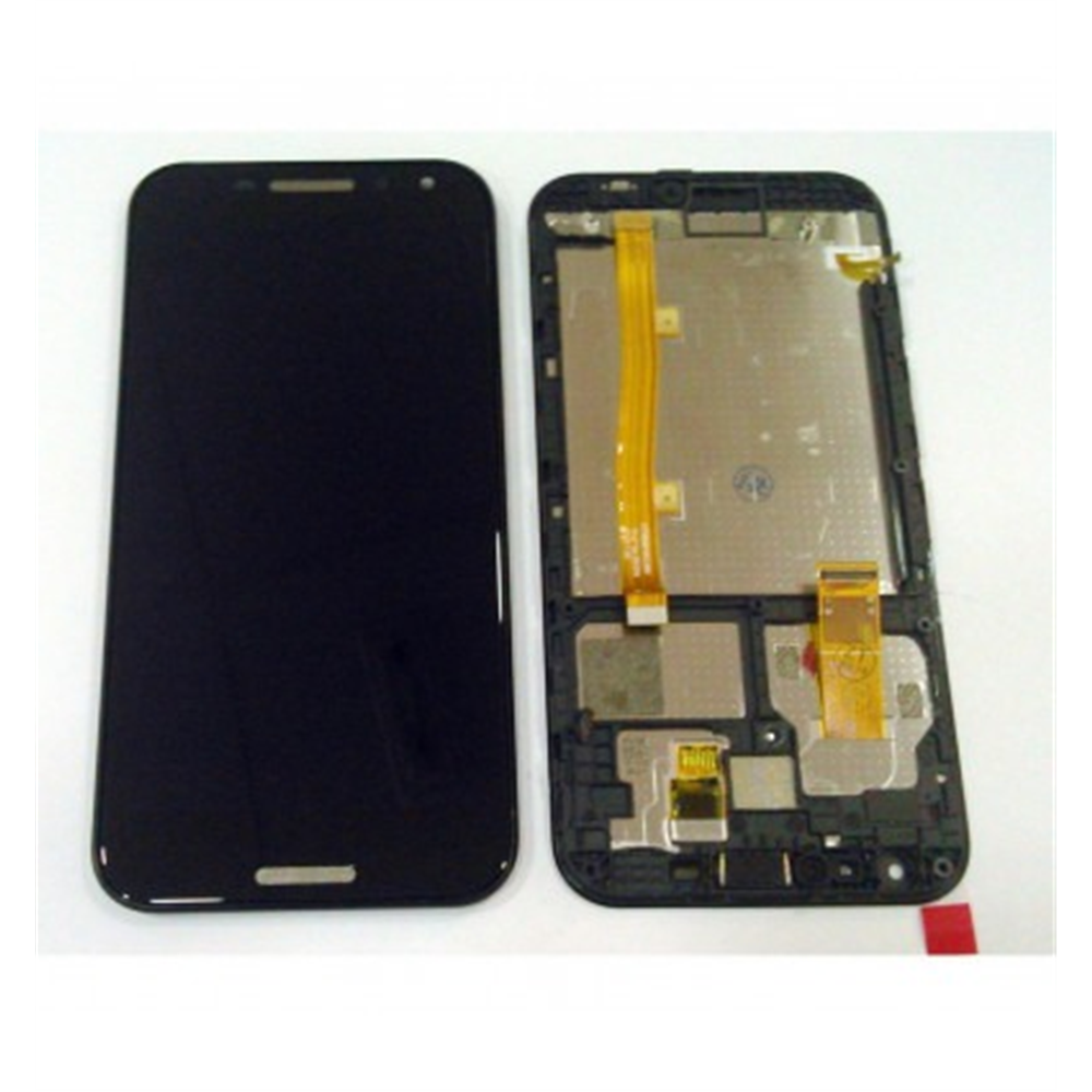 Alcatel Vodafone Smart N8 vfd610 pantalla lcd + tactil negro + marco premium