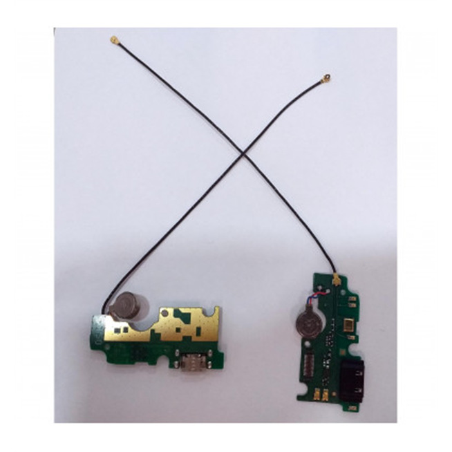 Flex puerto carga para Alcatel Vodafone Smart N9 VFD720 VDF720 mas vibrador mas antena coaxial