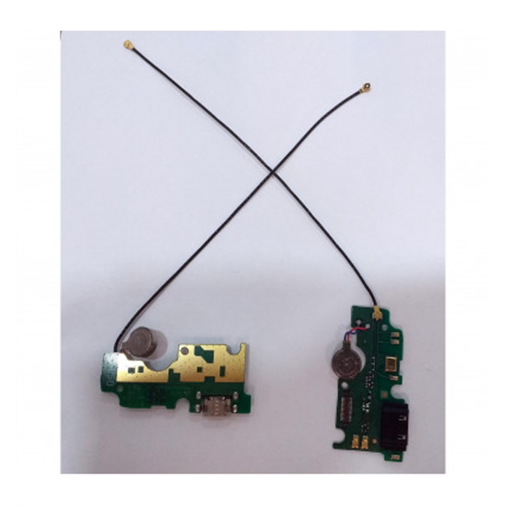 Flex puerto carga para Alcatel Vodafone Smart N9 VFD720 VDF720 mas vibrador mas antena coaxial