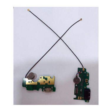 Flex puerto carga para Alcatel Vodafone Smart N9 VFD720 VDF720 mas vibrador mas antena coaxial