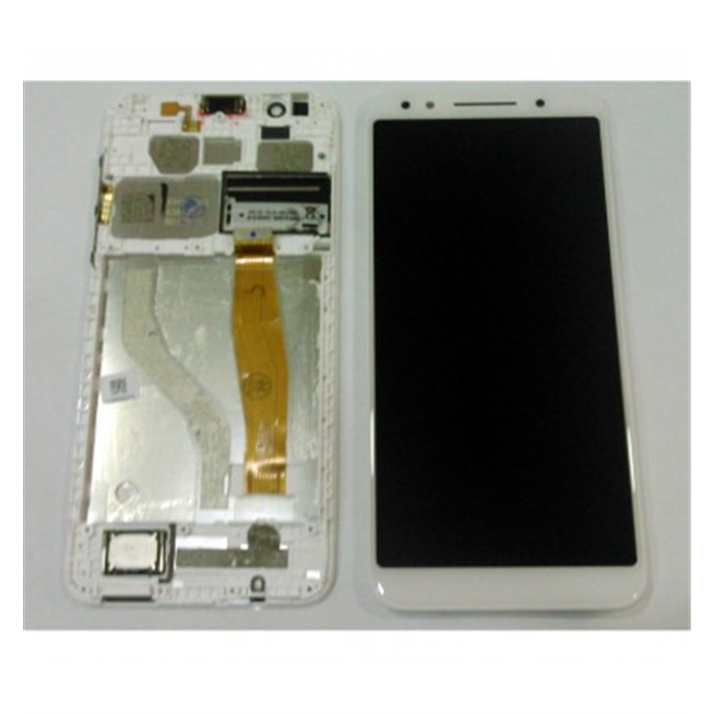 Alcatel Vodafone Smart N9 VFD720 VDF720 pantalla lcd + tactil blanco + marco premium