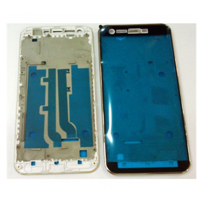 Alcatel Vodafone Smart Ultra 6 995N VF995 VF995N carcasa central o marco blanco premium