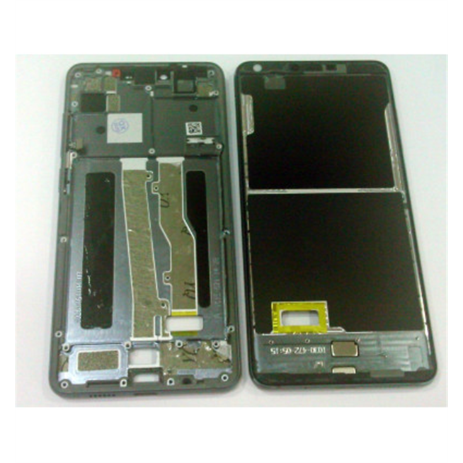 Carcasa central o marco negro para Alcatel Vodafone Smart X9 VFD 820 VDF 820 calidad premium