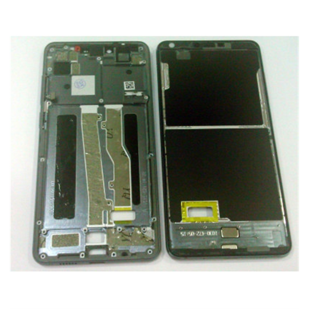 Carcasa central o marco negro para Alcatel Vodafone Smart X9 VFD 820 VDF 820 calidad premium