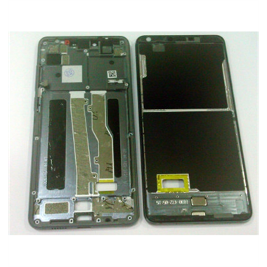 Carcasa central o marco negro para Alcatel Vodafone Smart X9 VFD 820 VDF 820 calidad premium