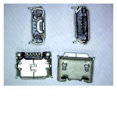 Conector de carga micro usb 5 pin generico