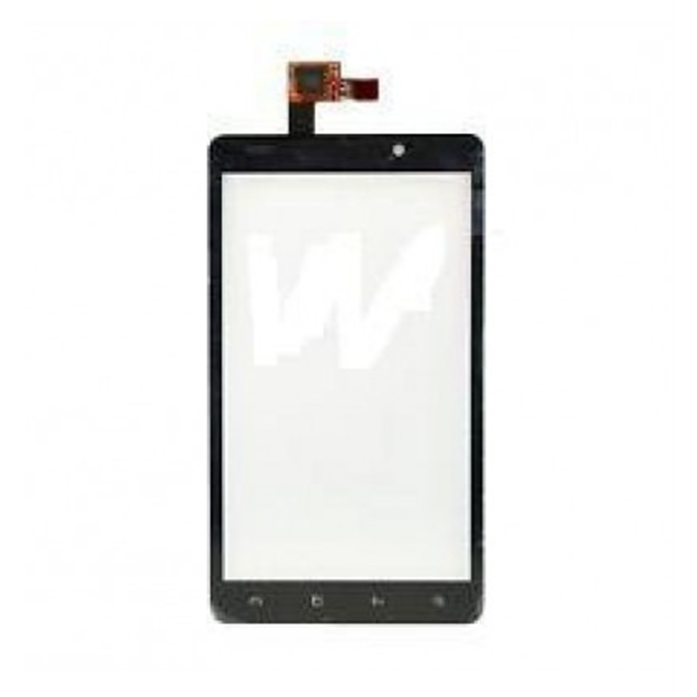 Alcatel OT 3010 Pantalla táctil negra premium