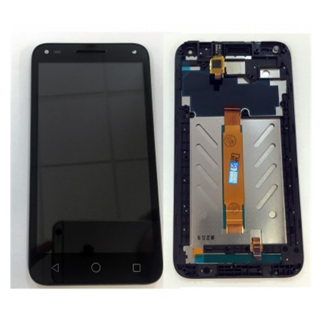 Alcatel U5 3G pantalla lcd + tactil negro + marco premium