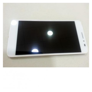 Alcatel one x plus ot6043 pantalla lcd + táctil blanco + mar