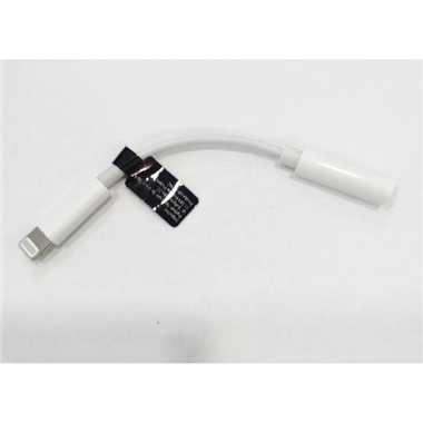 Adaptador HF audio iPhone Lightning 8 pin para Jack 3,5mm