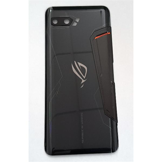 Tapa trasera o tapa bateria negra para Asus Rog Phone 2 ZS660KL mas cubierta camara