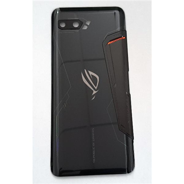 Tapa trasera o tapa bateria negra para Asus Rog Phone 2 ZS660KL mas cubierta camara