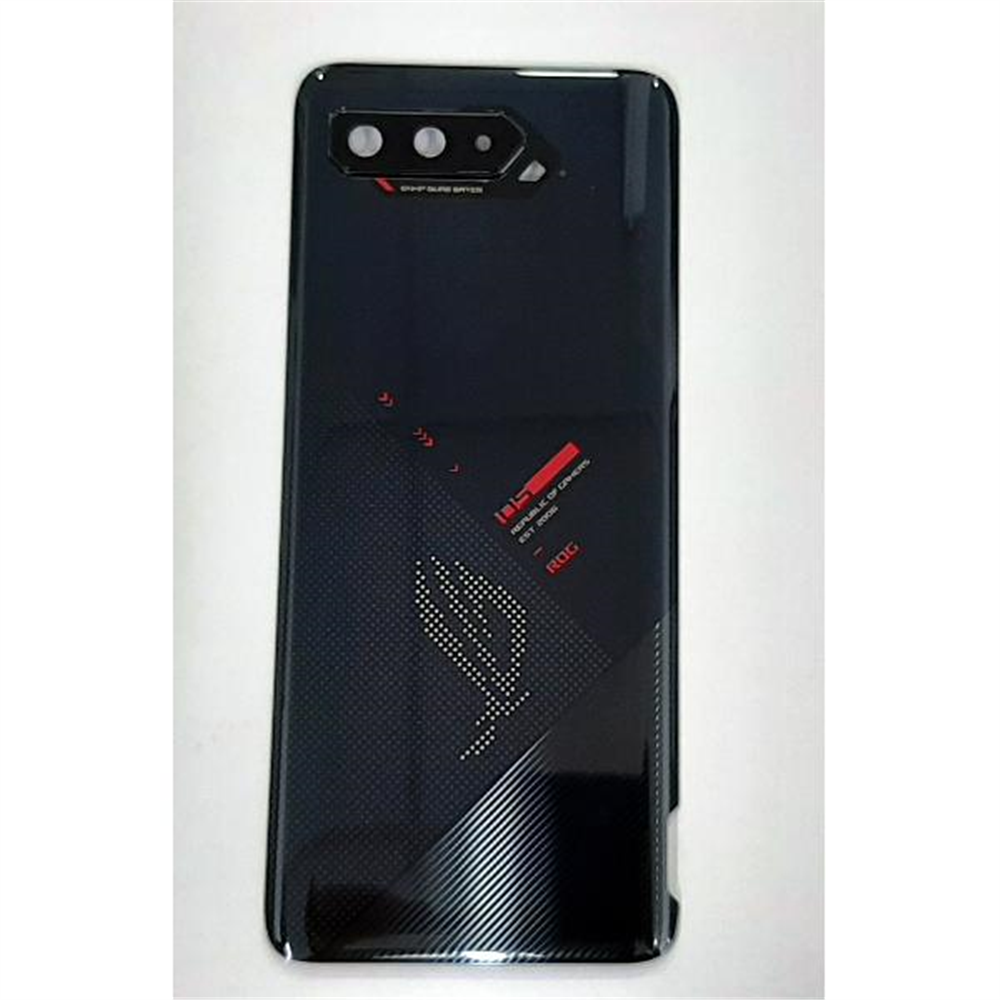 Tapa trasera o tapa bateria negra para Asus Rog Phone 5 ZS673KS